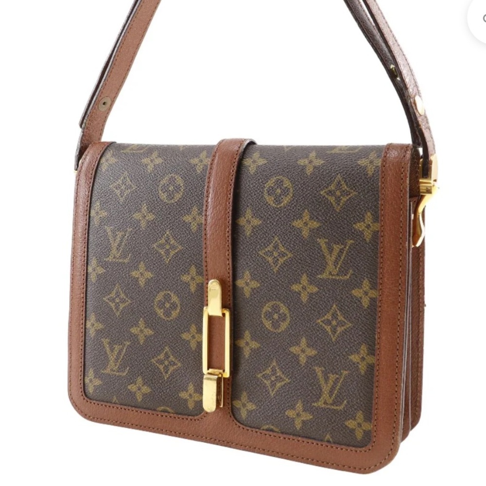 Louis Vuitton Brown and Gold Monogram Canvas